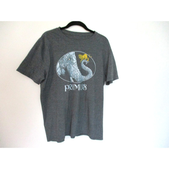 Primus Tour 2014 Elephant Graphic Concert Tshirt L-XL - Picture 1 of 5